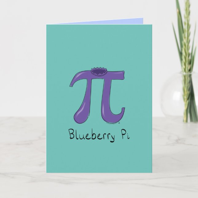 Tarjeta de felicitación Blueberry Pi (Anverso)