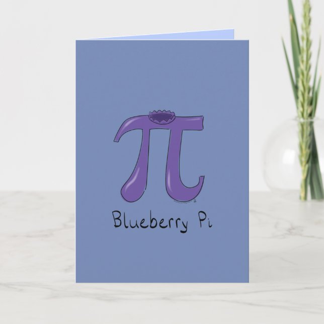 Tarjeta de felicitación Blueberry Pi (Anverso)