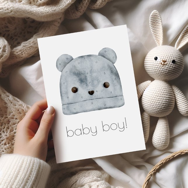 Tarjeta de felicitación Boho Baby Boy (Subido por el creador)