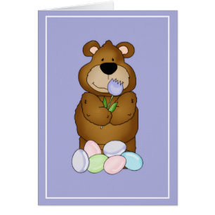 Tarjeta de felicitación Boscoe & Betty Bears Love 