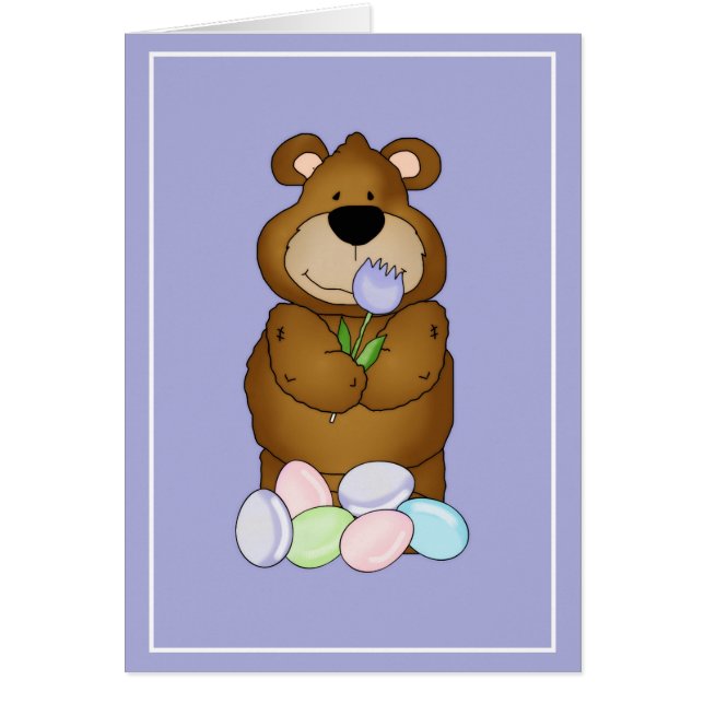 Tarjeta de felicitación Boscoe & Betty Bears Love  (Frente)