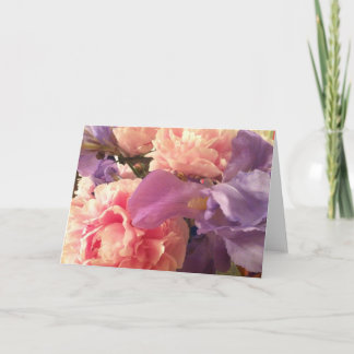 Tarjeta de felicitación Bouquet Garden