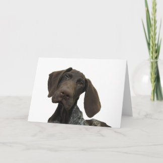 Tarjeta de felicitación brillante del grisáceo