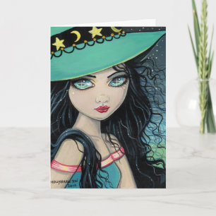 Tarjeta de Felicitación Bruja Dulce por Molly Harr