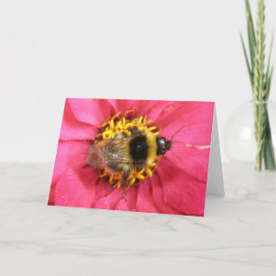 Tarjeta de felicitación Bumblebee