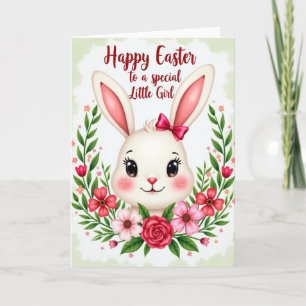 Tarjeta de felicitación Bunny Blooms