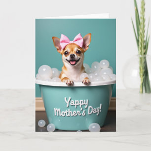 Tarjeta de Felicitación Cachorro de Lunares