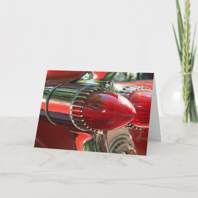 Tarjeta de felicitación Cadillac de 1959 (Anverso)