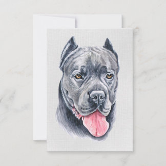 Tarjeta de felicitación Cane Corso
