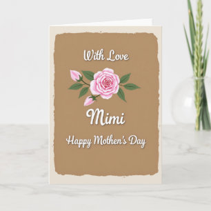 Tarjeta de Felicitación Capullos de Rosa de Lunare