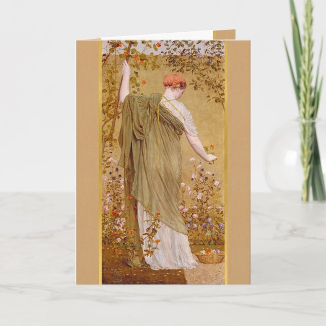 Tarjeta de felicitación CC0723 para Albert Moore A (Anverso)