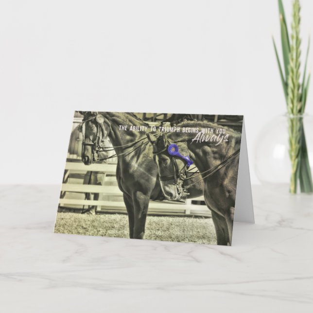 Tarjeta de felicitación CHAMPIONS (Anverso)