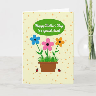 Tarjeta de Felicitación Chevron Garden