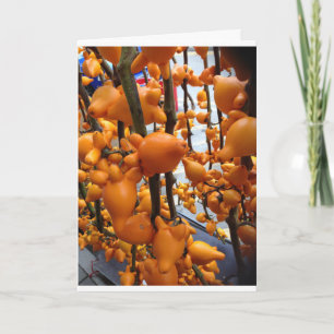 Tarjeta de felicitación china del Año Nuevo.