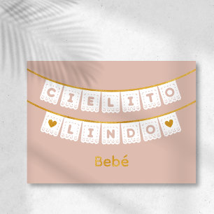 Tarjeta de Felicitación Cielito Lindo Baby