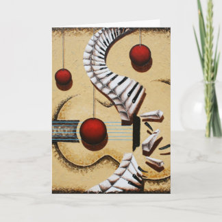 Tarjeta de felicitación clásica de los principios