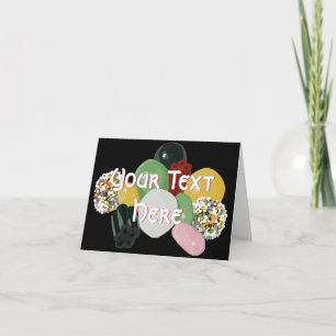 Tarjeta de felicitación clasificada de los