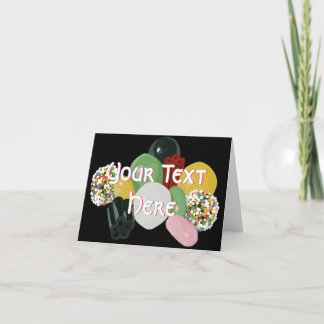 Tarjeta de felicitación clasificada de los