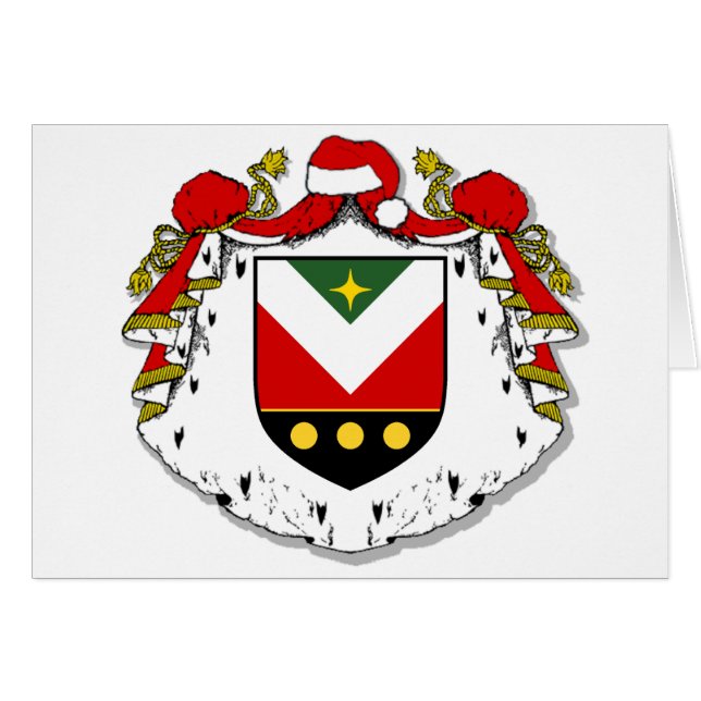 Tarjeta de felicitación - Claus Ambassador (Anverso (Horizontal))