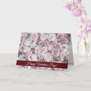 Tarjeta de felicitación - Collage de Rosas de Vict