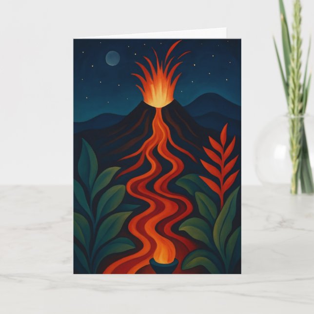 Tarjeta de felicitación Collectable Glow Forth (Anverso)
