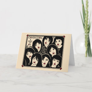 Tarjeta de Felicitación Compassion Pass It On