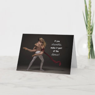 Tarjeta de Felicitación con Frase Inspiradora