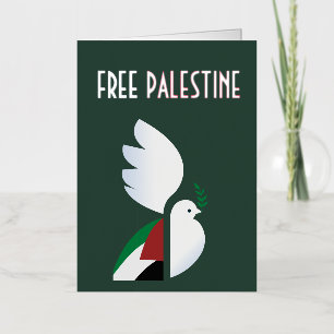 Tarjeta de Felicitación con Holograma de Palestina