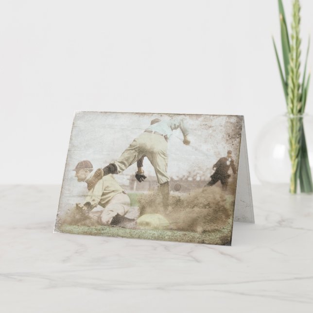 Tarjeta de felicitación con la impresión del (Anverso)