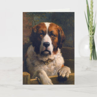 Tarjeta de felicitación con la pintura de Otto