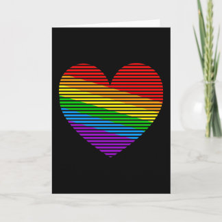 Tarjeta de felicitación Corey Tiger 80s Rainbow St