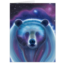 Tarjeta de felicitación Cosmic Bear All Occasis