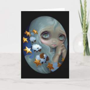 Tarjeta de felicitación "Counting Sheep"