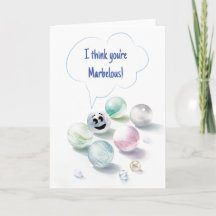 Tarjeta de felicitación: Creo que eres Maravilloso