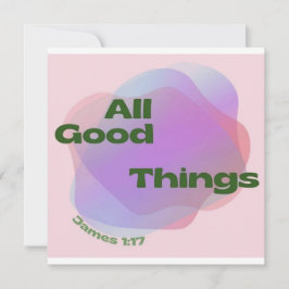 Tarjeta de felicitación cristiana / postal / cotiz