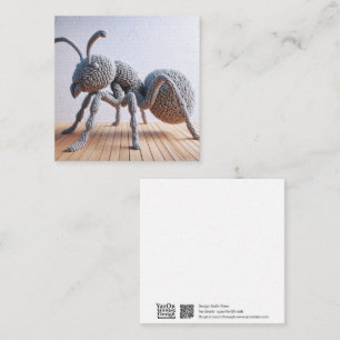 Tarjeta de felicitación Crochet Ant