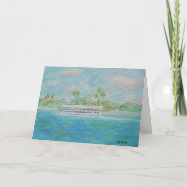 Tarjeta de felicitación CRUISE ESCENIC (Anverso)