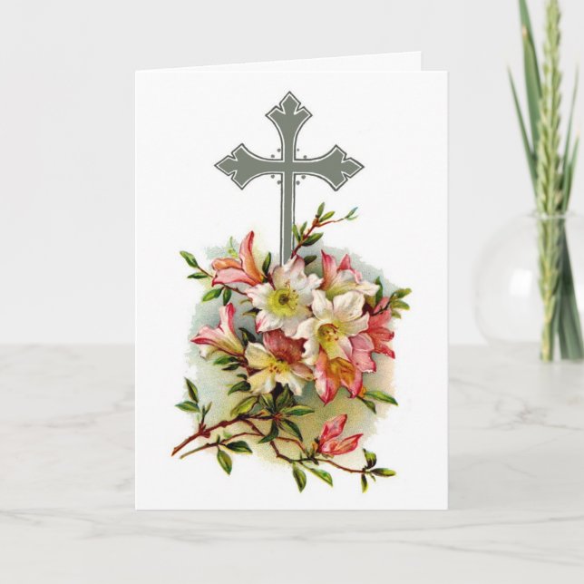 Tarjeta de felicitación Cruz 5 (Anverso)
