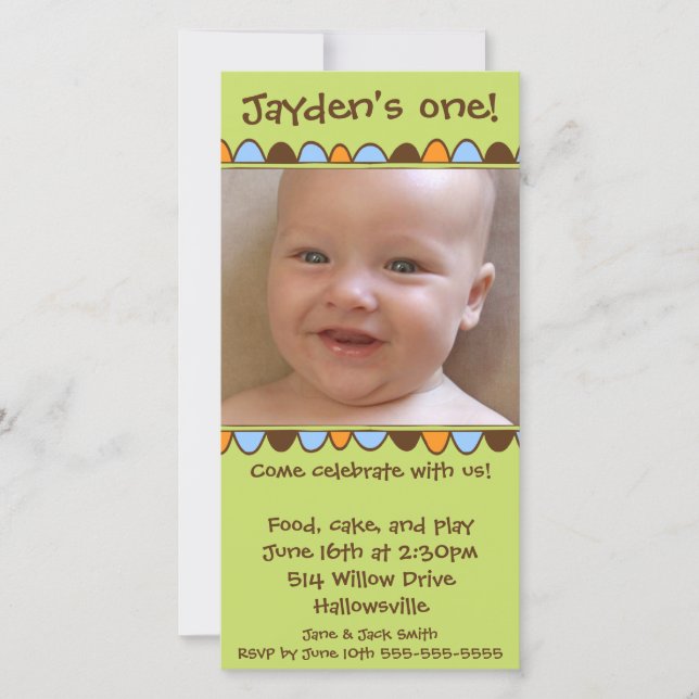 Tarjeta de felicitación Cupcake Fringe 03 (Anverso)