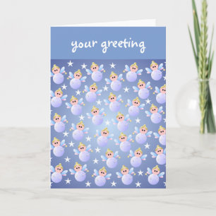 Tarjeta de felicitación Cute Fairy Godwoman