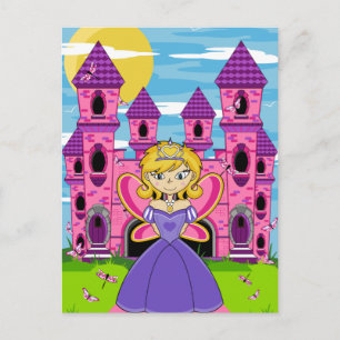 Tarjeta de felicitación Cute Fairy Princess
