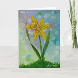 Tarjeta de felicitación Daffoodil