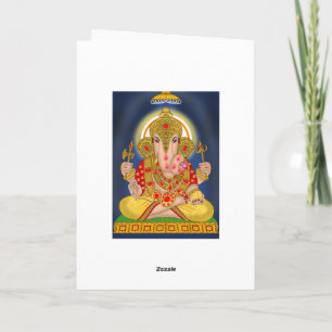 Tarjeta de felicitación Dagduseth Ganesha