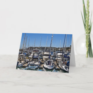 Tarjeta de felicitación Dana Point Harbour