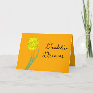 Tarjeta de felicitación Dandelion Dreams