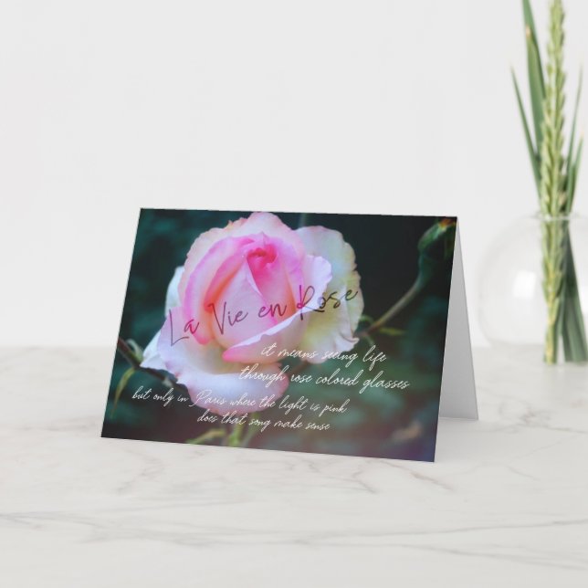 Tarjeta de felicitación DANTES PARIDISO (Anverso)