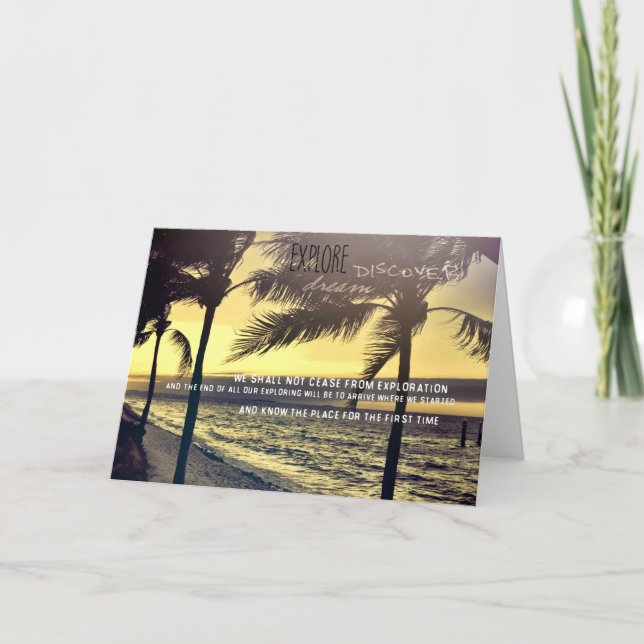 Tarjeta de felicitación DAYBREAK (Anverso)