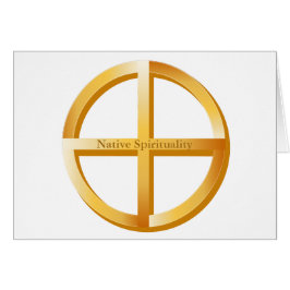 Tarjeta de felicitación de 5" x 7" Espiritualidad 