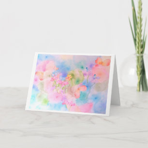 Tarjeta de felicitación de acuarela de ORDesigns