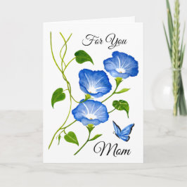 Tarjeta de felicitación de acuarela floral hermosa